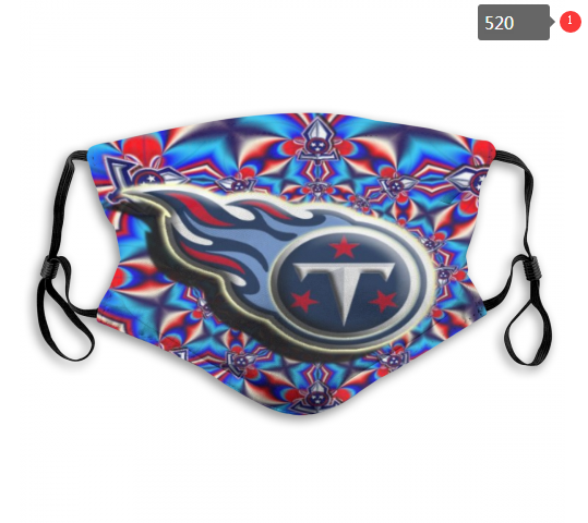 NFL Tennessee Titans #7 Dust mask with filter->nfl dust mask->Sports Accessory